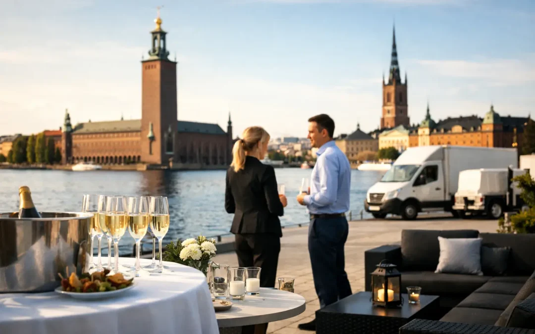 Guide till event med leverans i Stockholm